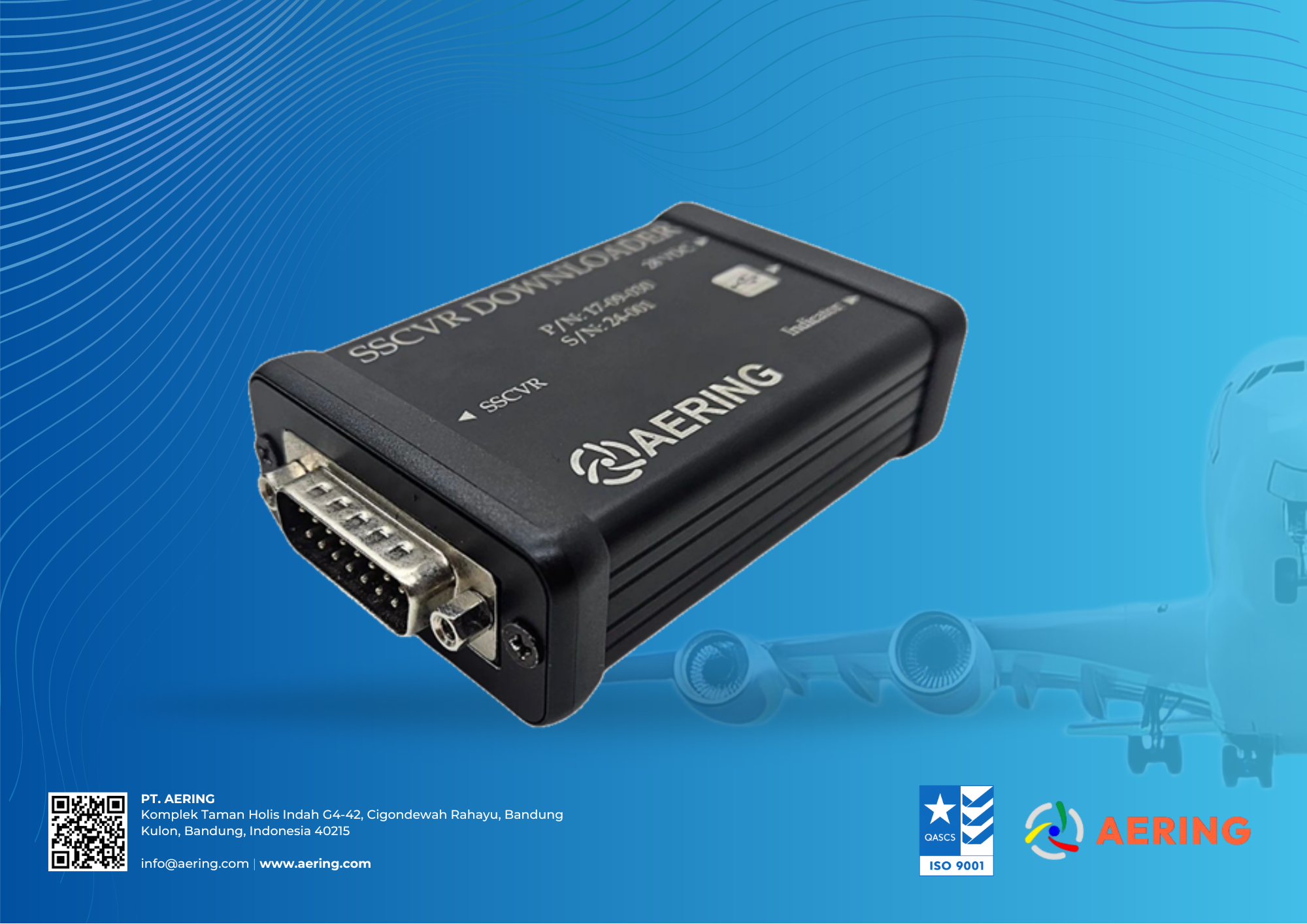SSCVR Downloader (Solid State Cockpit Voice Recorder Downloader)